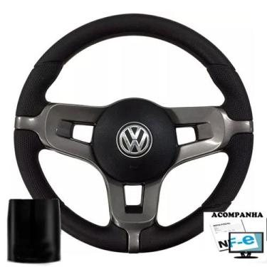 Imagem de Volante Esportivo Gol G2 G3 G4 Saveiro Parati Voyage Santana Mustang S