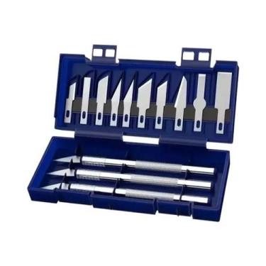Imagem de Conjunto De 13 Facas De Escultura Antiderrapantes, Ferramenta De Preci