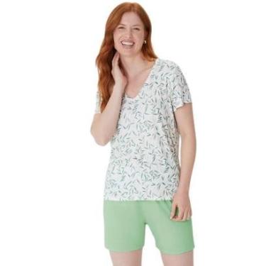 Imagem de PIJAMA MALWEE MANGA CURTA FEMININO-Feminino