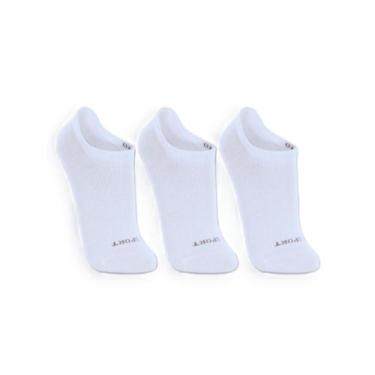 Imagem de Meia Lupo AU Sap. Invisivel K3 Cor:BrancoTamanho:P, Branco, P