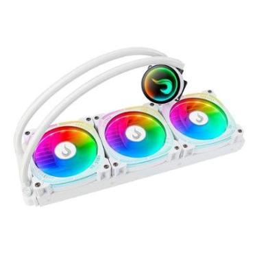 Imagem de Water Cooler Rise Mode Aura Frost Pro, ARGB, 360mm, AMD/Intel, - RM-WCF-07-ARGB-Unissex
