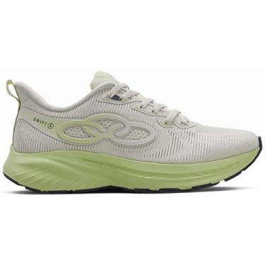 Imagem de Tenis olympikus swift 5 feminino, 36, Bege, Verde