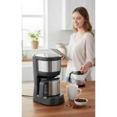 Imagem de Cafeteira Inox 15 Xícaras: Café Quente e Prático - Congratulations Sto