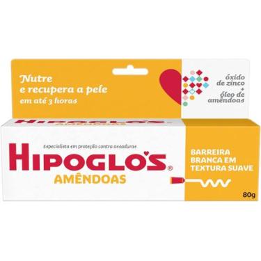 Imagem de Creme para Assaduras Hipoglós Amêndoas Nutre e Recupera 80g - JOHNSON