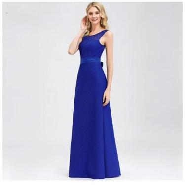 Imagem de Vestido longo de festa - Ever pretty , G, Azul