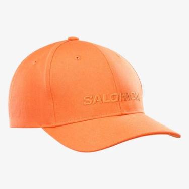 Imagem de Boné Salomon Unissex Logo Cap, Laranja