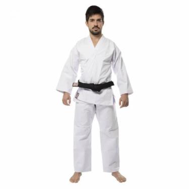 Imagem de Kimono Haganah Karatê Reforçado Branco - Adulto, A3