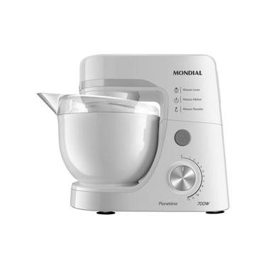 Imagem de Batedeira Planetária Mondial BP-03-W 4,5L 700W 12 Velocidades Branco 220V 220