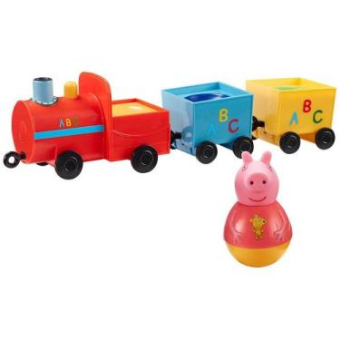 Imagem de Trem Peppa Pig Weeble Sunny Brinquedos - com Acessório