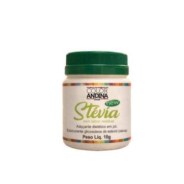 Imagem de Adoçante Stévia Color Andina 10g Sem Residual Amargo