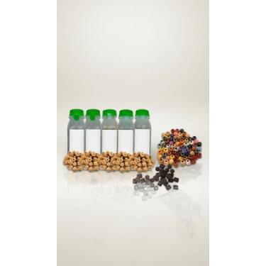 Imagem de Kit Isca Estojo 260 Miçangas 4 Ração Pesca - Congratulations Store