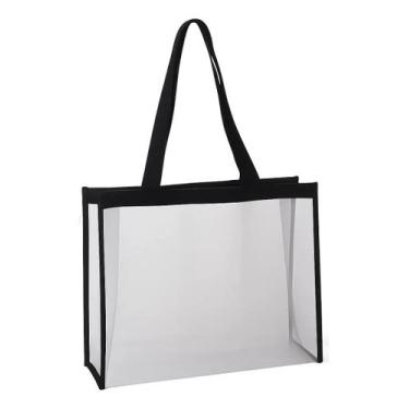 Imagem de Bolsa Sacola Praia Transparente Grande Feminina Para Passeio - Beach B