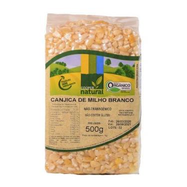 Imagem de Kit 3: Canjica de Milho Branco Orgânico Coopernatural 500g