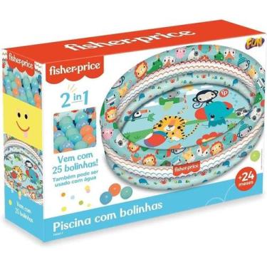 Imagem de Piscina De Bolinhas Com 25 Bolinhas fun F053 - Fisher Price