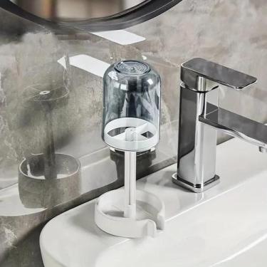 Imagem de Suporte Multifuncional De Plástico Para Escovas De Dente Com Tampa Pro