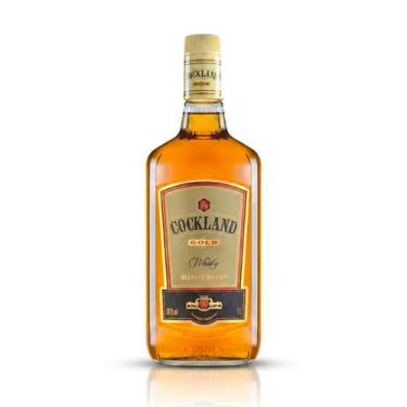 Imagem de Whisky Blended Cockland Gold 1L, bebida importada de sabor suave e aro