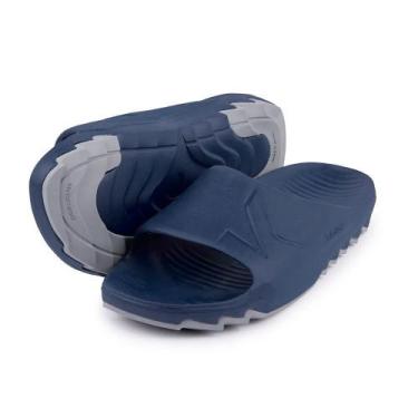 Imagem de Chinelo Sandália Kenner Makho Slide - 40, 40, Azul