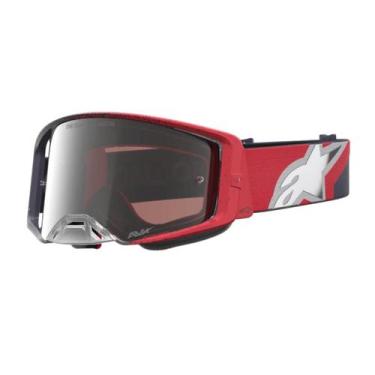 Imagem de Óculos alpinestars supertech hiten preto/vermelho