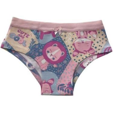 Imagem de Calcinha infantil de cotton - TOP CATZ, Est, Sortidas, M