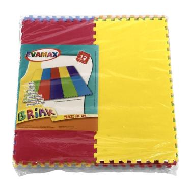Imagem de Tapete em EVA Brink 12 peças 30cm x 19cm - Evamax