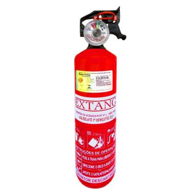 Imagem de Extintor ABC Automotivo 1Kg Universal/Fino Validade de 5 anos