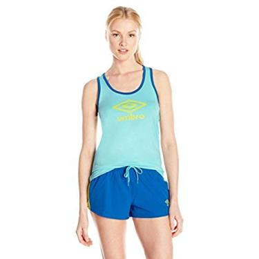 Imagem de Regata feminina Speed da Umbro, Blue Radiance/Lapis Blue, Medium