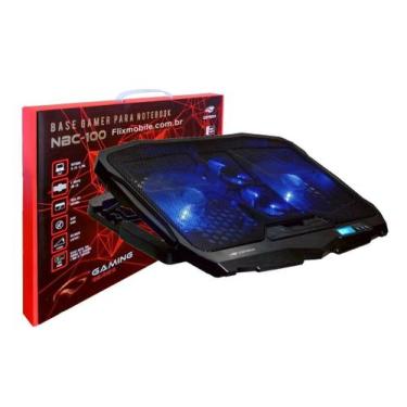 Imagem de Base Refrigerada Com 4 Coolers Para Notebook Gamer - C3tech