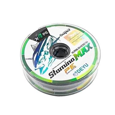 Imagem de Linha Fio Multifilamento 4x Max 100mts Verde - Deyu 0,26mm