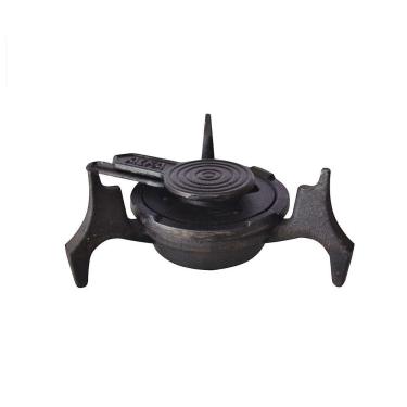 Imagem de Fogareiro Espiriteira Ferro à Álcool Com Tampa Alfa 20x9cm