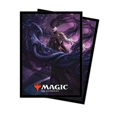 Imagem de Theros: Além da Morte - Ashiok, Nightmare Muse Protetor de Deck para Magic: The Gathering (100 ct.)