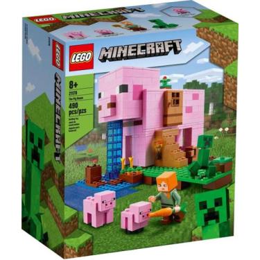 LEGO® Minecraft™ A Casa da Árvore Moderna 21174 Kit de Construção (909  peças)