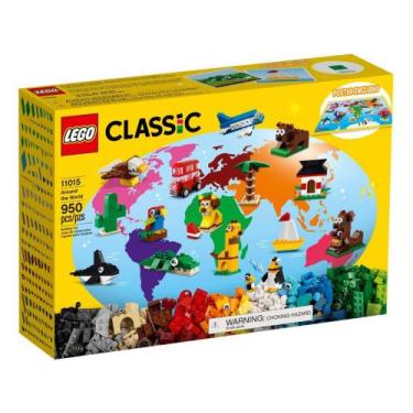 Imagem de Lego Classic Ao Redor Do Mundo 950 Peças - 11015