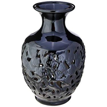 Imagem de Vaso Com Recorte M Ceramicas Pegorin Preto