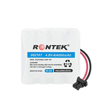 Imagem de Bateria Nicd P/telefone S/fio 4,8v 600mah 4xaa - Rontek