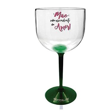Imagem de Taça Gin Bicolor Verde Personalizada para Dia das Mães - Ascendente
