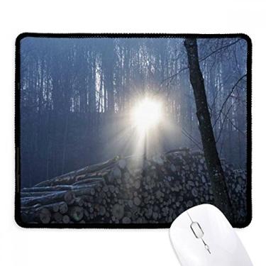 Imagem de Mousepad Science Nature Dark Forestry Scenery Tapete de borracha para jogos