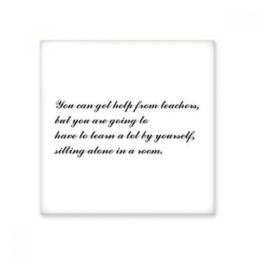 Imagem de Você precisa se estudar embora ajude a azulejo de cerâmica brilhante decalque de pedra adornada tijolo vitrificado