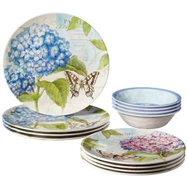 Imagem de Certified International Hortênsia Jardinagem, Pratos, Multicolorido