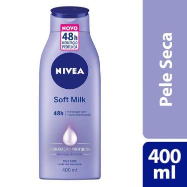 Imagem de Loção Hidratante Nivea Soft Milk 400ml - Bdf Nivea Ltda