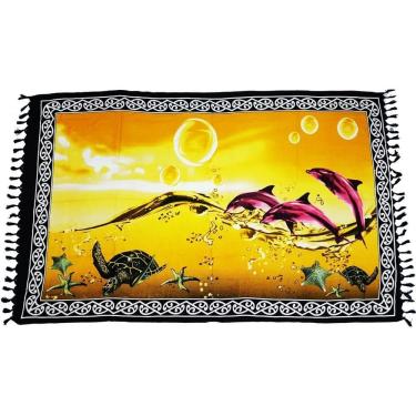 Imagem de Canga De Praia Fundo Do Mar Vários Modelos E Cores Confira