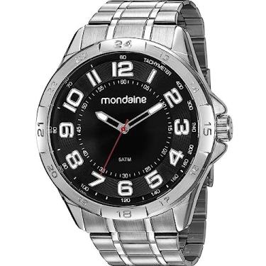 Imagem de Relogio Mondaine Masculino Ref: 53829g0mvne2 Casual Prateado