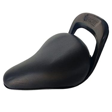 Imagem de Newmind Sela de bicicleta infantil, com alça confortável, almofada macia, assento de bicicleta de montanha, acessórios de bicicleta para crianças para meninos e meninas, bicicleta - preto