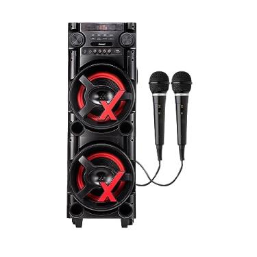 Imagem de Caixa de som ACA1000 NewX Amvox LED PowerX 1000W Bivolt-Sem FM 2MIC