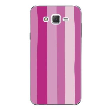 Imagem de Capa Case Capinha Samsung Galaxy  J5  Arco Iris Rosa - Showcase
