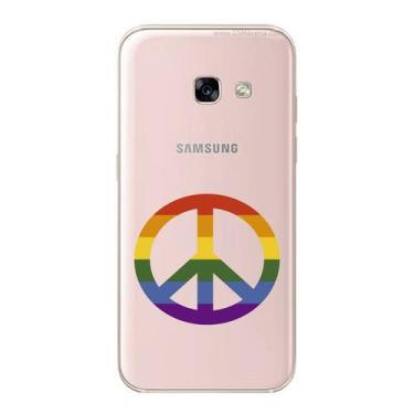 Imagem de Capa Case Capinha Samsung Galaxy A3 2017 Arco Iris Paz - Showcase