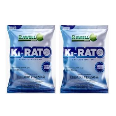 Imagem de Kit 2 Und Isca Rato Ki-Rato Soft Bait 200g Isca Macia Com Atrativo