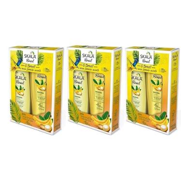 Imagem de SKALA Kit Shampoo + Condicionador Bomba De Vitaminas Banana 650 Ml 2 Unidades Skala