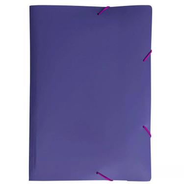 Imagem de Pasta Aba Elástico Dello A4 Full Color Roxa