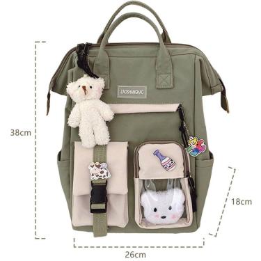 Imagem de Mochila Generic Cute Girl de nylon impermeável 0,45 kg