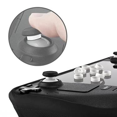 Imagem de Park Sung Protetores de joystick, proteção invisível durante jogos, silicone, compatível com Steam Deck/Xbox/Switch Pro Controller/PS4/PS5/ROG Ally/8 BitDo Game Joystick (10 peças)